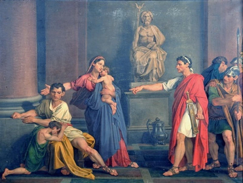 L'imperatore Claudio in casa di Valerio Asiatico